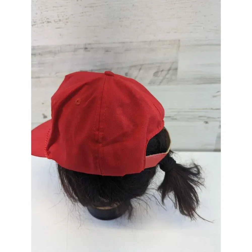 Vintage Challenge 5 Asra Red Rope Hat‎ - Sportsman Level Motorcycle Road Racing